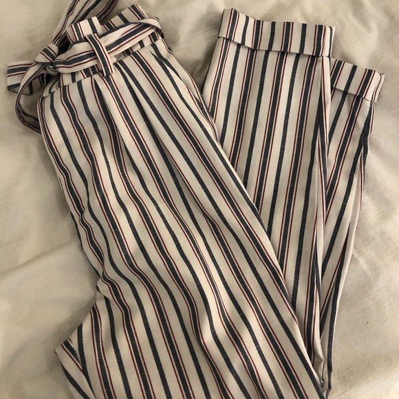 Striped flowy pants - Picture 2 of 3